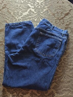 Faded Glory Men's Dark Blue Relaxed Jeans